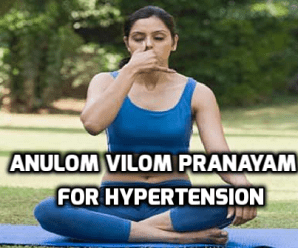  Anulom Vilom Pranayam for Hypertension (High blood pressure)