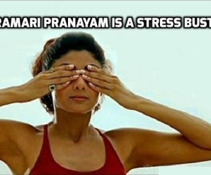 Bhramari Pranayam is a Stress buster Yoga