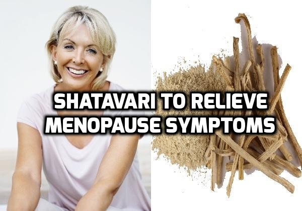 Shatavari to relieve menopause symptoms