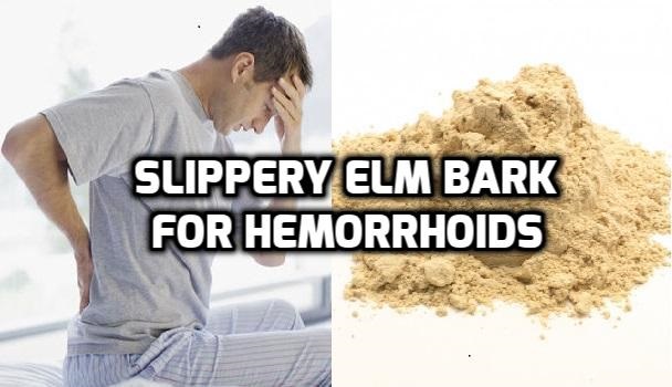 Slippery elm for Hemorrhoids