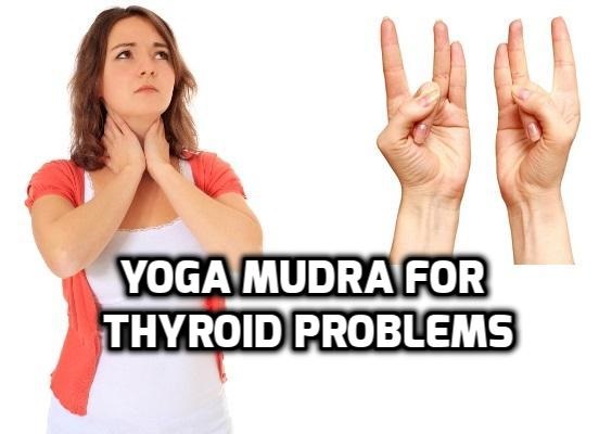 Shunya mudra for thyroid problems