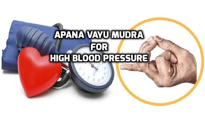 Apana Vayu Mudra for blood circulation and blood pressure